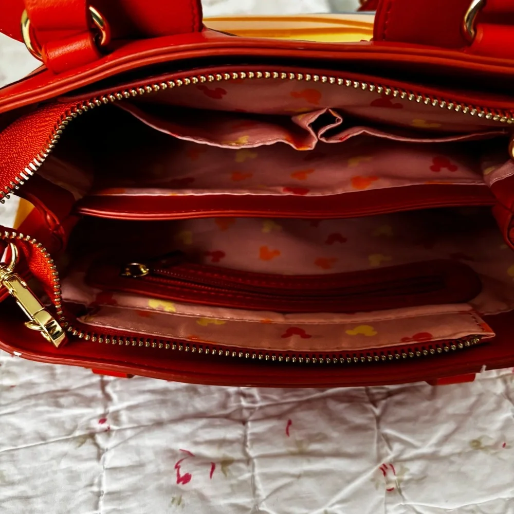 Our Universe Disney Mickey Mouse Sunset Ears Crossbody Bag Box Lunch Exclusive - Picture 13 of 14